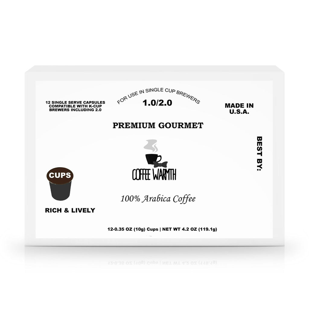 12 Pack Single Serve Coffee Capsules